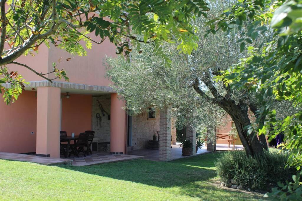 Casa Kikenda, Viaggio Nella Natura Treia ภายนอก รูปภาพ